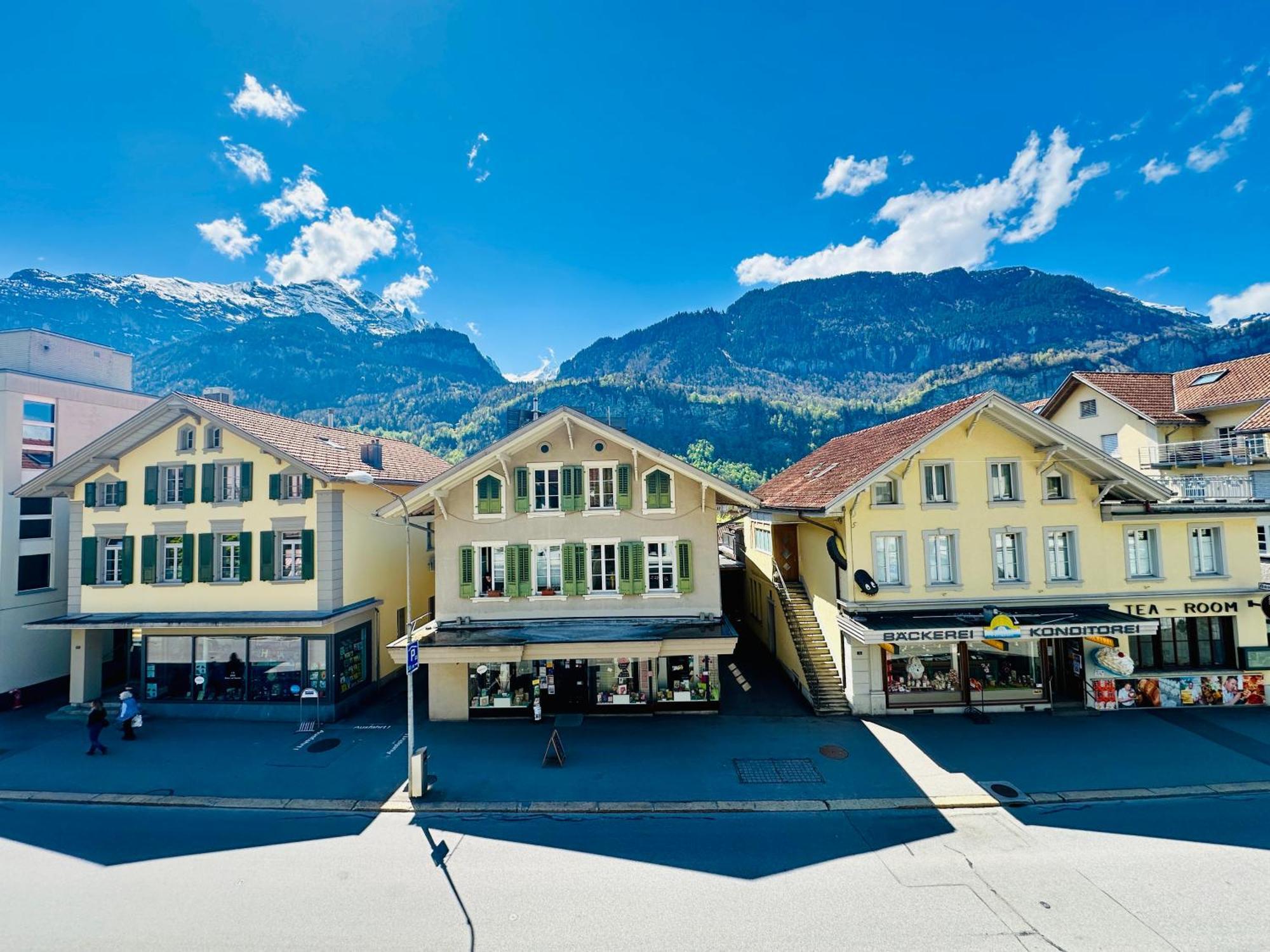 Hotel Rebstock Meiringen Exterior foto